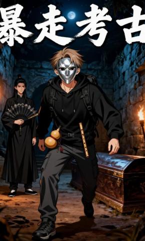 短剧《暴走考古》海报