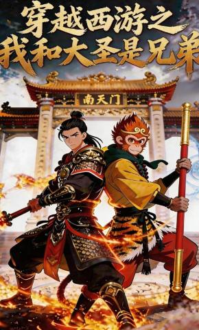 短剧《穿越西游之我和大圣是兄弟》海报