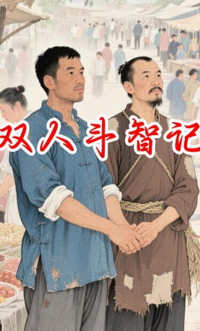 短剧《双人斗智记》海报