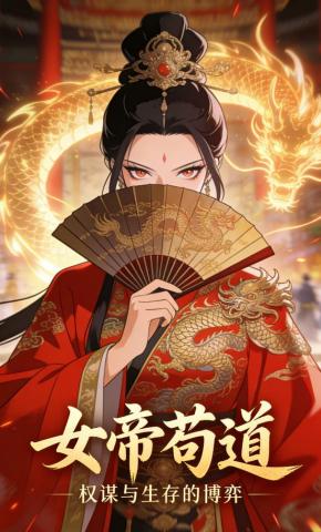 短剧《女帝苟道》海报