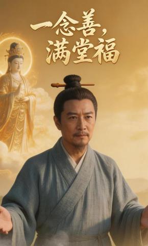 短剧《一念善，满堂福》海报