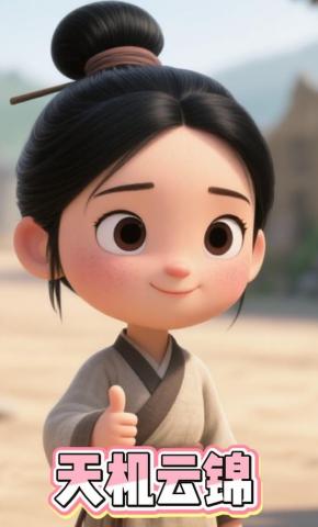 短剧《天机云锦》海报