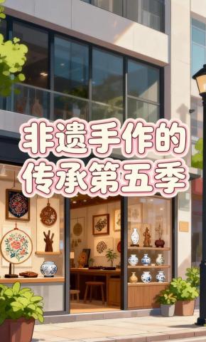 短剧《非遗手作的传承第五季》海报