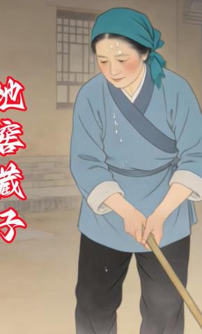 短剧《地窖藏子》海报