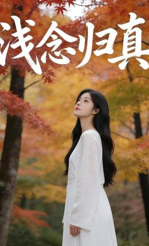 短剧《浅念归真》海报