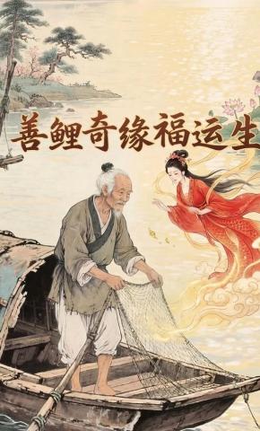 短剧《善鲤奇缘福运生》海报
