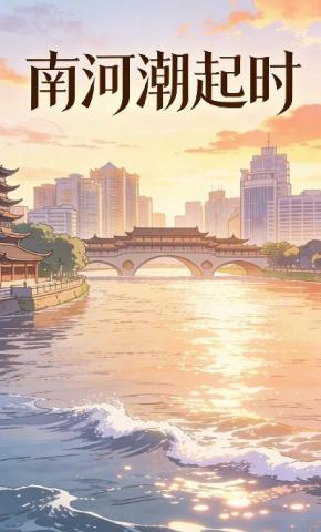 短剧《南河潮起时》海报