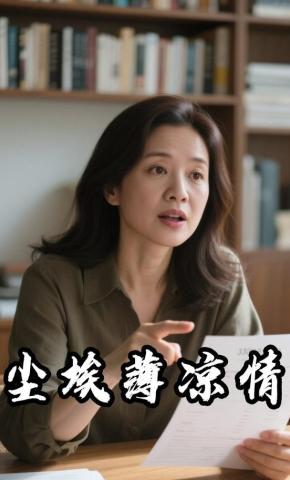 短剧《尘埃薄凉情》海报