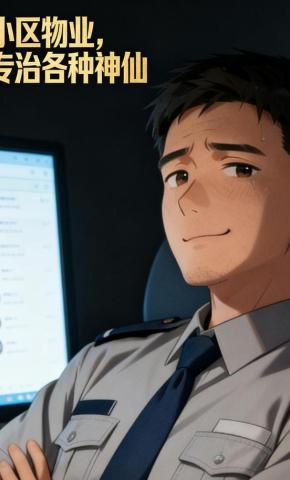 短剧《小区物业，专治各种神仙》海报