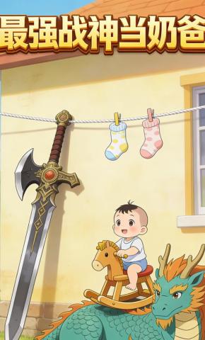 短剧《最强战神当奶爸》海报