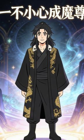 短剧《一不小心成魔尊》海报