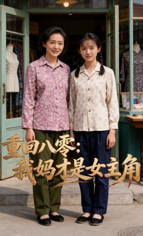 短剧《重回八零：我妈才是女主角》海报