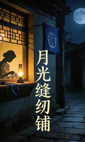 短剧《月光缝纫铺》海报