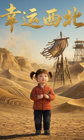 短剧《幸运西北》海报