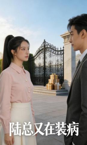 短剧《陆总又在装病》海报