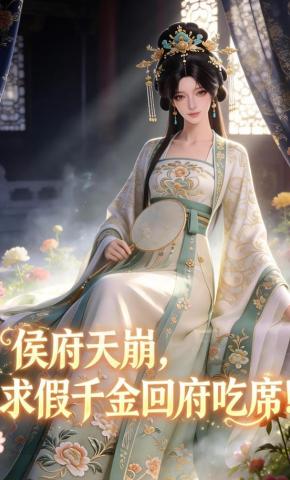 短剧《侯府天崩，求假千金回府吃席！》海报