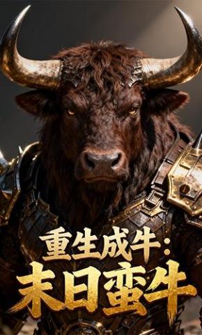 短剧《重生成牛：末日蛮牛》海报