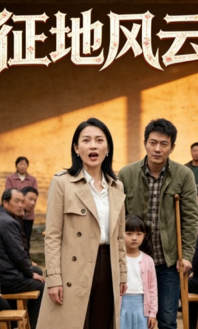 短剧《征地风云》海报