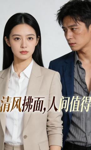 短剧《清风拂面，人间值得》海报