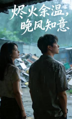 短剧《烬火余温，晚风知意》海报