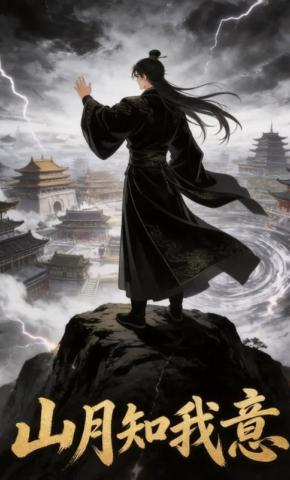 短剧《山月知我意》海报