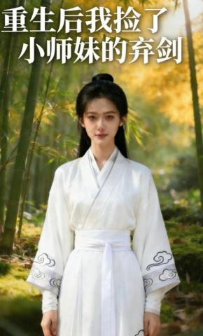 短剧《重生后我捡了小师妹的弃剑》海报