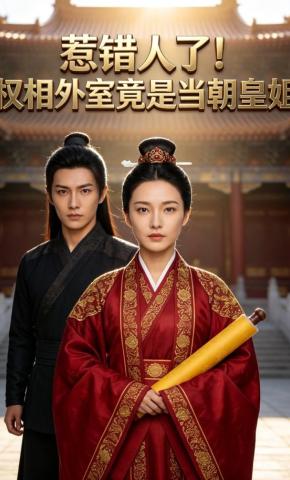 短剧《惹错人了！权相外室竟是当朝皇姐》海报