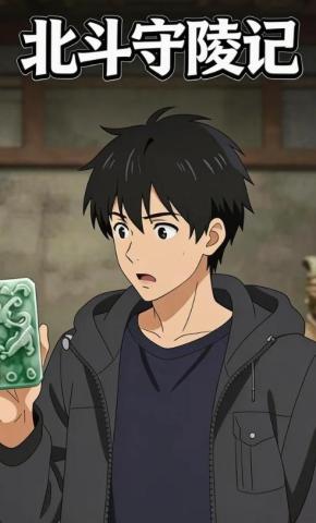 短剧《北斗守陵记》海报