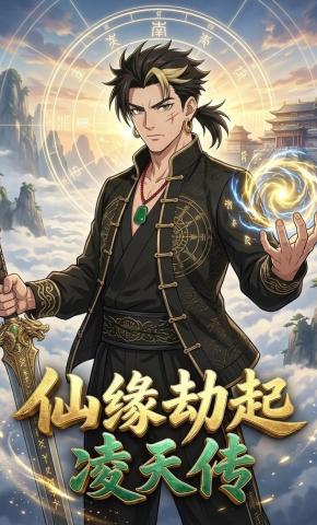 短剧《仙缘劫起凌天传》海报