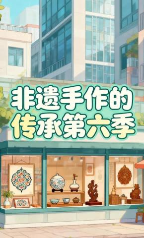 短剧《非遗手作的传承第六季》海报