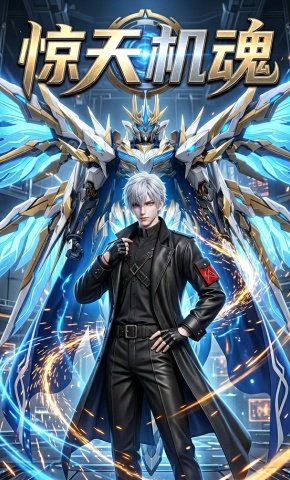 短剧《惊天机魂》海报