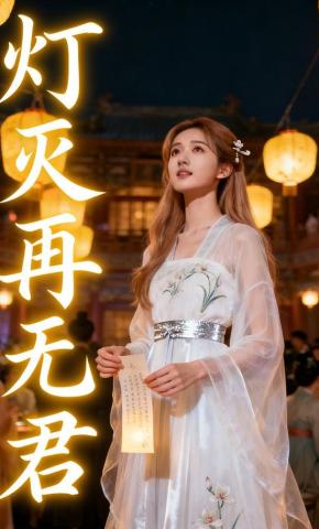 短剧《灯灭再无君》海报