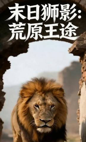 短剧《末日狮影：荒原王途》海报