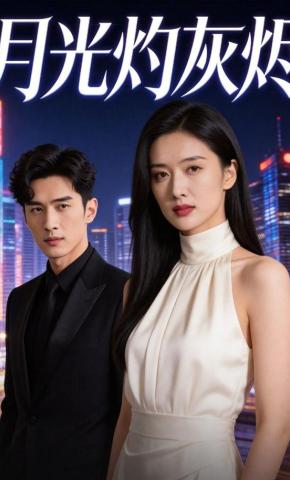 短剧《月光灼灰烬》海报