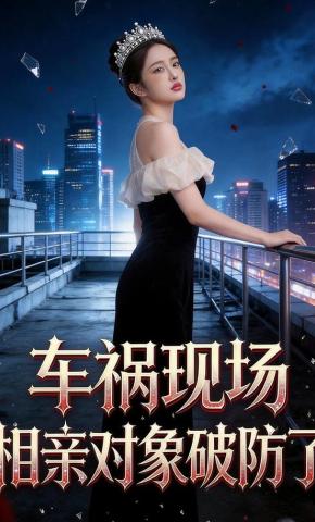 短剧《车祸现场，相亲对象破防了》海报