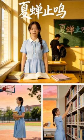 短剧《夏蝉止鸣》海报