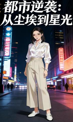 短剧《都市逆袭：从尘埃到星光》海报