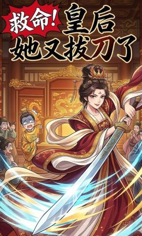 短剧《救命！皇后她又拔刀了》海报