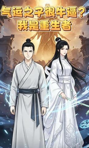 短剧《气运之子很牛逼？我是重生者》海报