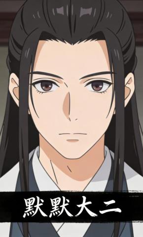 短剧《默默大二》海报
