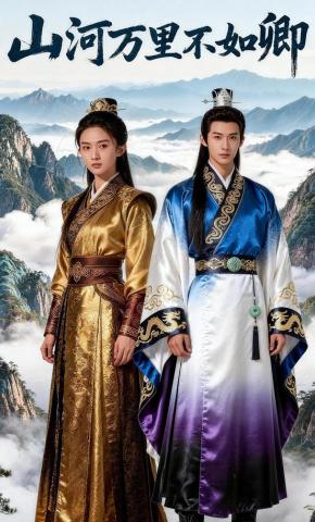 短剧《山河万里不如卿》海报