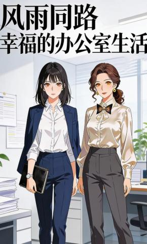 短剧《风雨同路幸福的办公室⽣活》海报