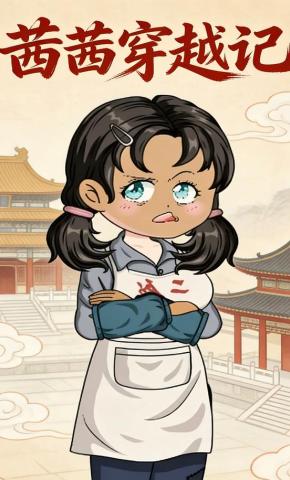 短剧《茜茜穿越记》海报