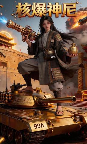 短剧《核爆神尼》海报