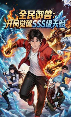 短剧《全民御兽：开局觉醒SSS级天赋》海报