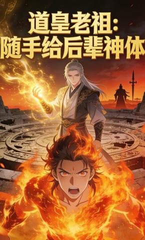 短剧《道皇老祖：随手给后辈神体》海报