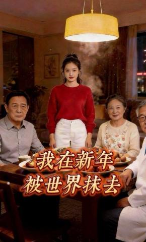 短剧《我在新年被世界抹去》海报