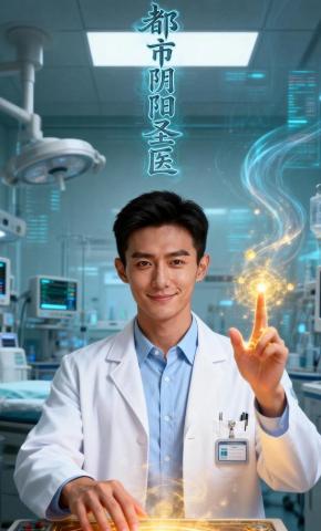 短剧《都市阴阳圣医》海报
