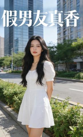 短剧《假男友真香》海报