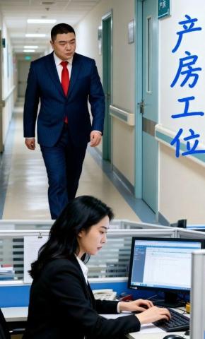 短剧《产房工位》海报